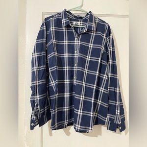Plaid Flannel Blouse